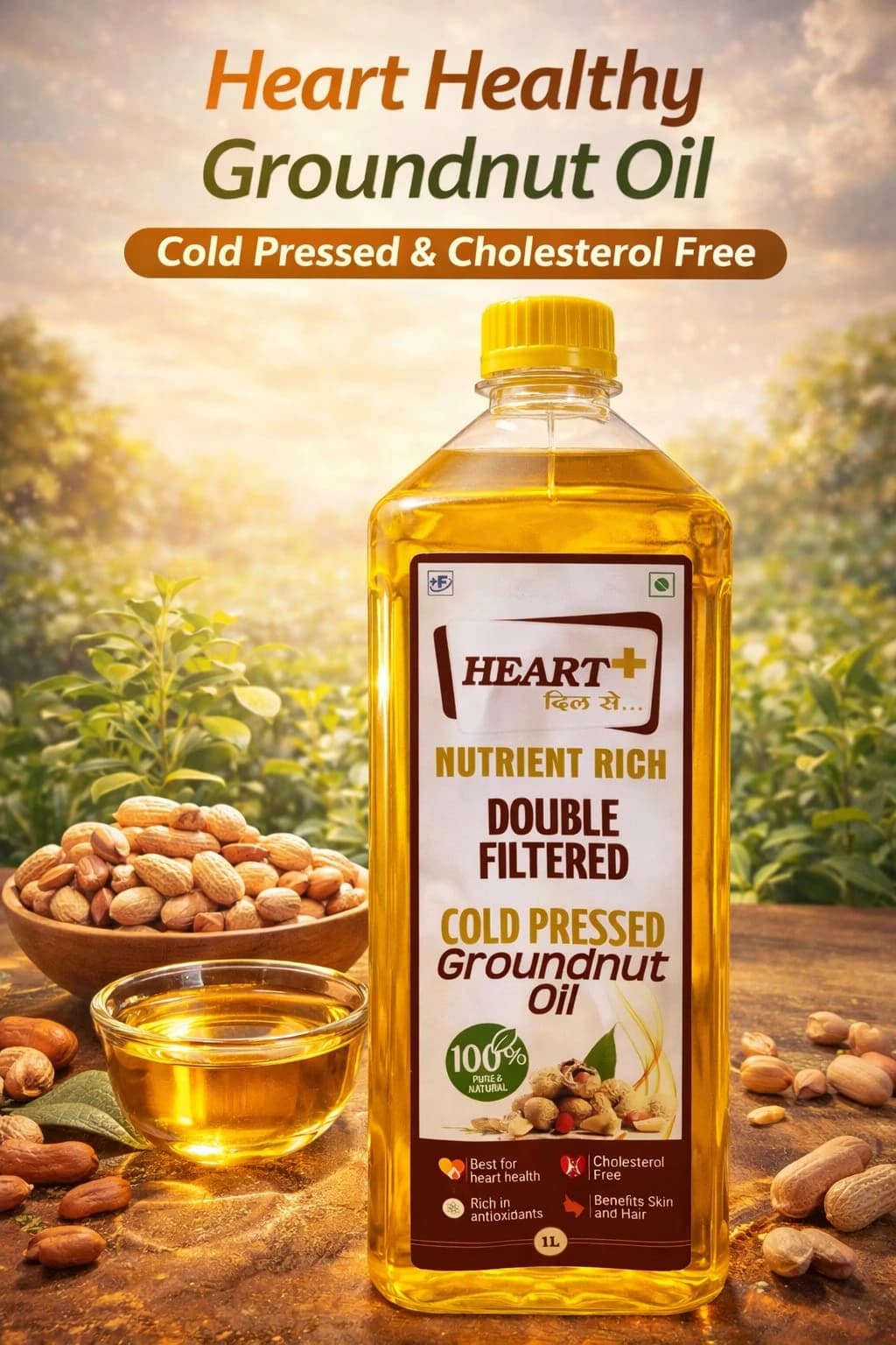 Poster preview for the Shailee Oil Mill and My Heart Plus promotional video.